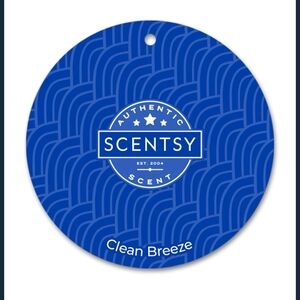 NIB Scentsy Scent Circle Clean Breeze
